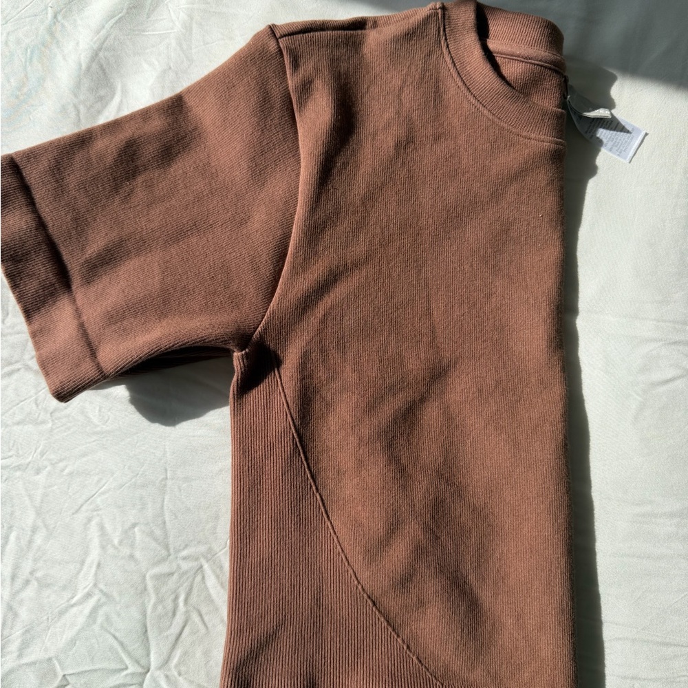 NEW Everlane ribbed cropped workout top - Picture 10 of 11